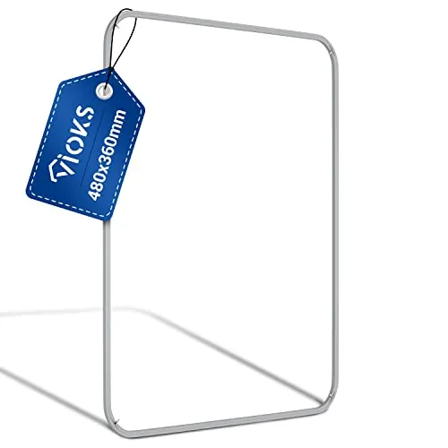 VIOKS Türdichtung Gummi 480x360 mm mit 4 Haken Ersatz für Miеle Imperial 6432220 4696921 Quelle 02846905 2846905 Backofendichtung Backofentürdichtung