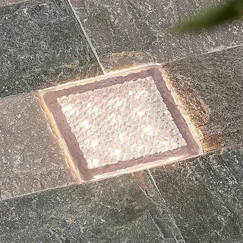 Produktbild PRIOS LED Bodeneinbauleuchte 'Ewgenie' (wasserdicht (Modern) in Transparent (16