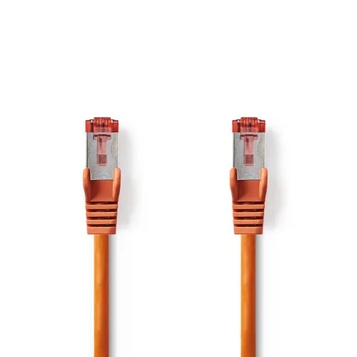 Nedis Cat 6 S/FTP Netzwerkkabel RJ45-Stecker RJ45-Stecker 5,0m Orange