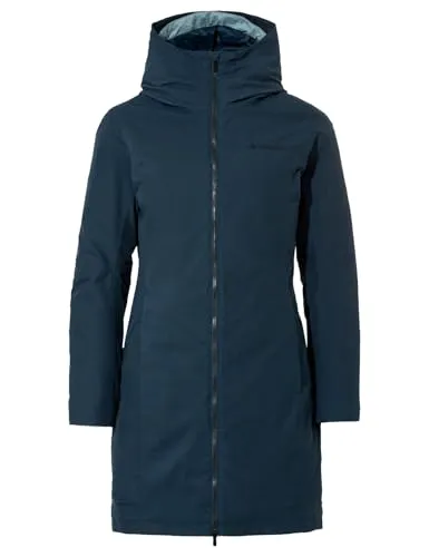VAUDE Damen Annecy 3in1 Coat III - Vielseitiger Wintermantel - Funktionsjacken: Hochwertiger 3in1-Wintermantel mit recyceltem Polyester, herausnehmbarem Innenmantel aus Daunen und modischer Steppung - ideal für jedes Wetter!