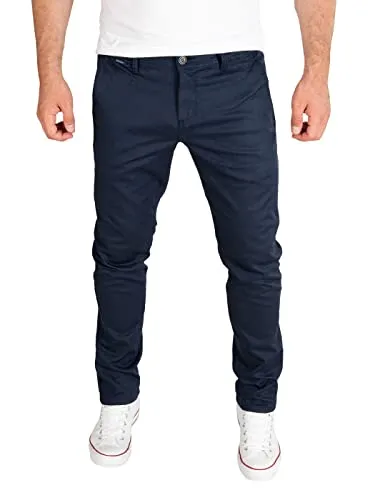 PITTMAN Andrew - Chino Herren Hose - Maritime Blue W34/L30 - Die Chinohose 