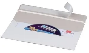 smartboxpro 230111025 CD/DVD-Brief, DIN lang, mit Fenster links, weiß