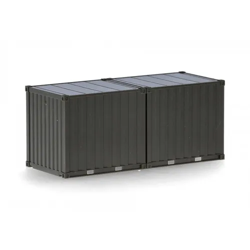 Herpa-747103 10ft Container BW 2x bronzegrün NEU OVP 2x 10ft Container Bundeswe