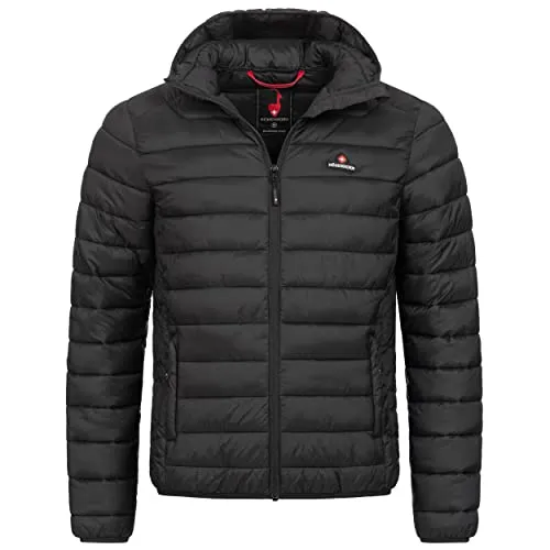 Höhenhorn Balmhorn Herren Jacke Midnight Black Hood Gr. XXL - Funktionsjacke mit effektiver Wärmeisolierung, ideal für die Übergangszeit. Hochwertige Verarbeitung und stylisches Design machen sie zur perfekten Wahl für jeden Anlass.