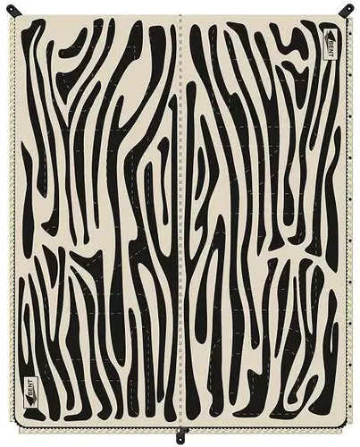 BENT Bentcho Vanlife Schlafsack 200cm Zebra von BENT