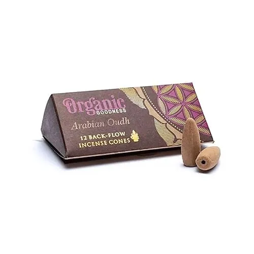 Arabisches Oudh natürliche Rückfluss Räucherkegel - 24g