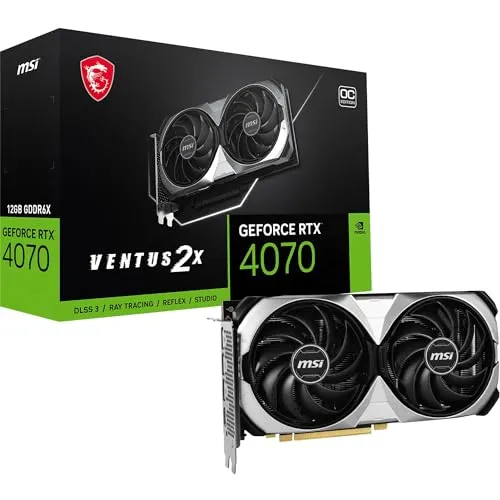 MSI GeForce RTX 4070 Ventus 2X 12G OC Grafikkarte