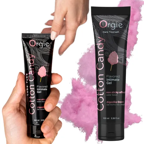Orgie Cotton Candy Intimgel aromatisiertes Gleitmittel Zuckerwatte Aroma 100 ml