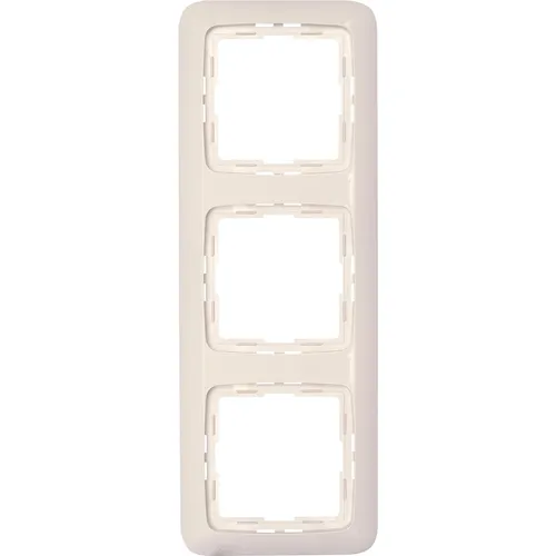 Kopp RIVO – Abdeckrahmen 3-fach, Farbe: Weiß