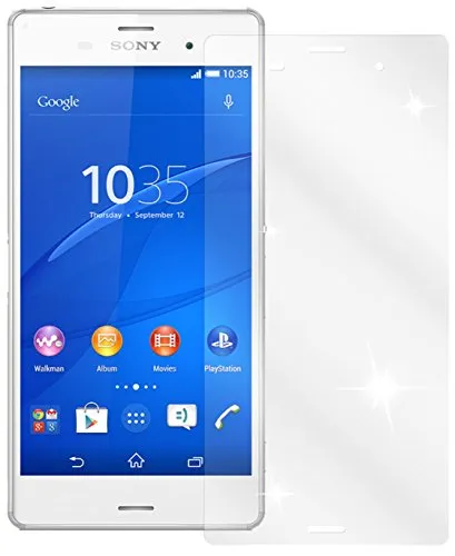 dipos I 2X Schutzfolie klar kompatibel mit Sony Xperia Z3 Folie Displayschutzfolie