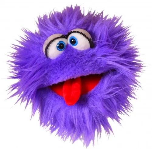 Living Puppets Handpuppe Quatschkopf Flob - 20 cm Stoffpuppe, fördert spielerisch Emotionen und soziale Kompetenzen bei Kindern