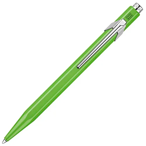 Caran d'Ache Kugelschreiber 849 POPLINE FLUO Grün mit Etui