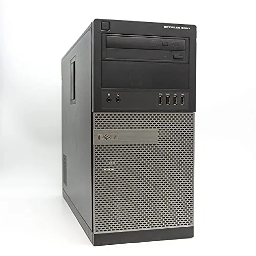 Dell Optiplex 9020 MT i5 bis 3,9 GHz 8 GB RAM DDR3 128 GB SSD 500 GB HDD Serial RS232 Windows 10 Pro Computer Unternehmen Business SmartWorking Büro Zuhause DAD (überholt)