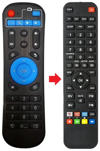 Fernbedienung geeignet für TV-Box und Android Player