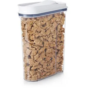 OXO Schüttdose Good Grips Pop 5,1 Liter - Praktische Nahrungsmittelspender-Dose mit 5,1 Litern Fassungsvermögen. BPA-frei und luftdicht, ideal für Müsli, Zucker und mehr. Einfaches Öffnen mit Klappdeckel für zielgerichtetes Schütten.