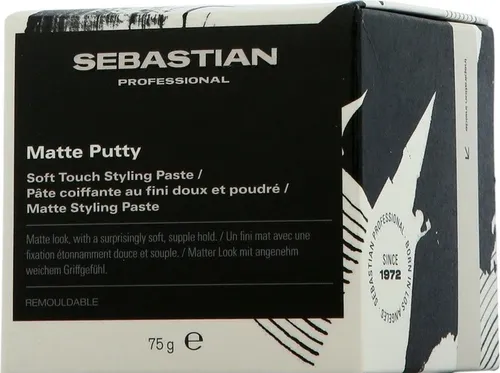 Sebastian Form Matte Putty 75 ml - Stylingcreme für Textur - Die Sebastian Form Matte Putty 75 ml verleiht dem Haar Textur und sorgt für einen mattierenden Look. Diese vielseitige Stylingpaste ist umformbar und spendet Feuchtigkeit für geschmeidige Ergebnisse.