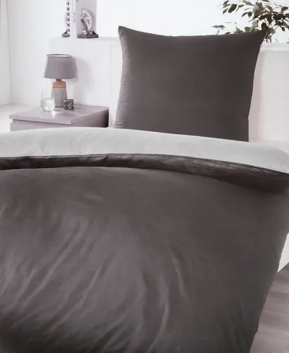 Novitesse Satin Bettwäsche Set 100 % Baumwolle mit Reißverschluss - Bettwäsche-Set aus 100 % Baumwolle mit Reißverschluss – für luxuriösen Schlafkomfort und pflegeleichte Handhabung.