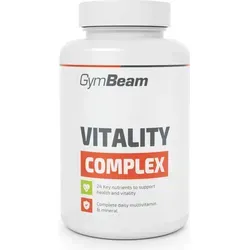 GymBeam Vitality Komplex – Multivitamin- und Mineralstofftabletten mit 11 Vitaminen und 5 Mineralien, angereichert mit Vitaminen und Antioxidanti...
