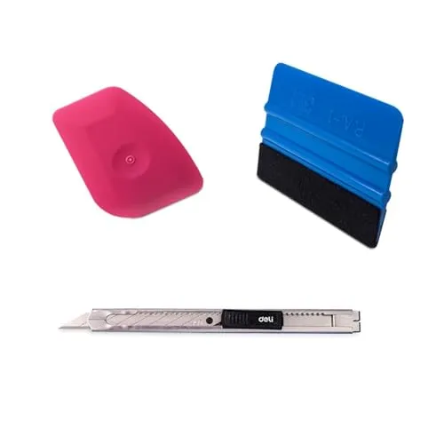 Auto-Dress Folierer Set - 3M Rakel, Lil'Chizler, Folienmesser (Mini)