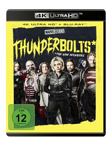 Thunderbolts UHD+BD - Ultra-HD Film über ein Team von