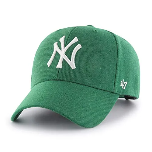'47 Brand Snapback Cap - MLB New York Yankees Kelly Green - Baseball Cap für Herren, stylisches Design in Kelly Green mit hochwertigem MLB-Logo für echte Fans.