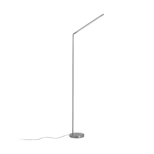 Lindby LED Stehlampe Jabbo - Minimalistische Lesebeleuchtung - Standleuchten mit fest verbautem LED-Leuchtmittel, warmweiß und energieeffizient. Ideal für modernes Wohndesign und perfekt zum Lesen.