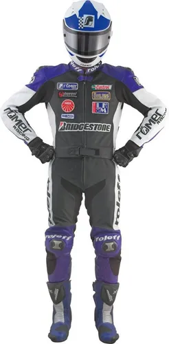 roleff Motorradkombi Hockenheim Black Edition (2-tlg)