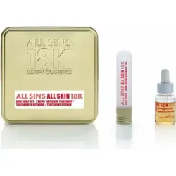 All Sins 18k All Skin Sculp 7 Days Intensive Treatment Set - Pflegeaccessoires für strahlende Haut – intensive 7-tägige Behandlung mit 79% Vitamin C, verbessert Elastizität und fördert Zellerneuerung.