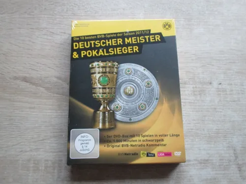 Borussia Dortmund Die 10 Besten BVB-Spiele der Saison 2011/12 5 DVD Box NEU OVP