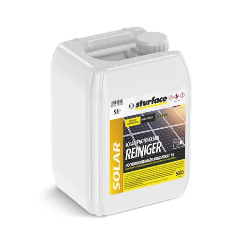 Photovoltaikreiniger Photovotaikanlagenreiniger Solarreiniger Konzentrat 5l