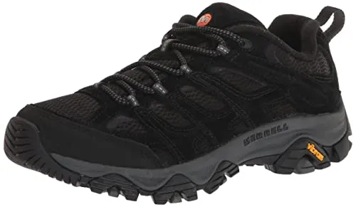 Merrell Moab 3 Herren Trekkingschuhe - Robuste Wanderschuhe in Schwarz, ideal für jedes Gelände. Mit griffiger Gummisohle und atmungsaktivem Obermaterial für optimalen Komfort beim Trekking.