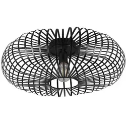 Trio Leuchten Deckenleuchte Johann, Schwarz, 18 cm von TRIO Leuchten