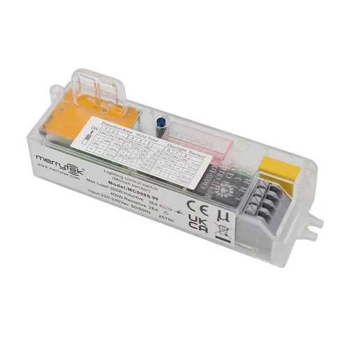 MC098S99 Merrytek Mikrowellen Bewegungssensor Ein/Aus Funktion 220-240V AC Lampe
