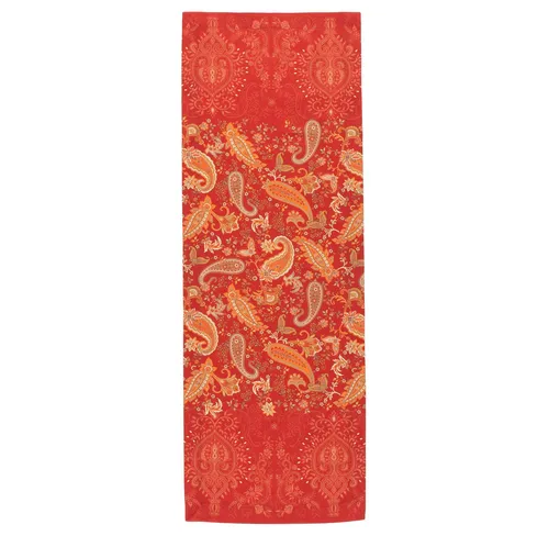 Bassetti Tischläufer Indian Roses 50 x 150 cm in Rot in rot von Bassetti