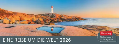 Ann-Christine Artel | Eine Reise um die Welt Premium-Tischplaner 2026 -...