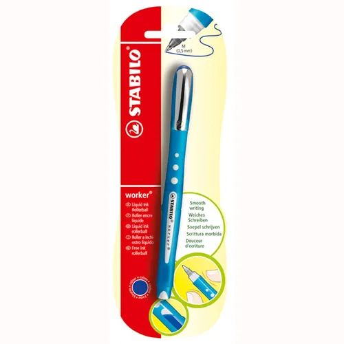 Rollerball Worker Colorful blau