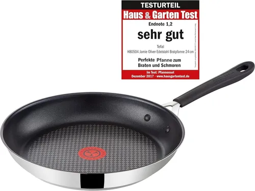 Produktbild Tefal H80504 Jamie Oliver Edelstahl Bratpfanne 24 cm