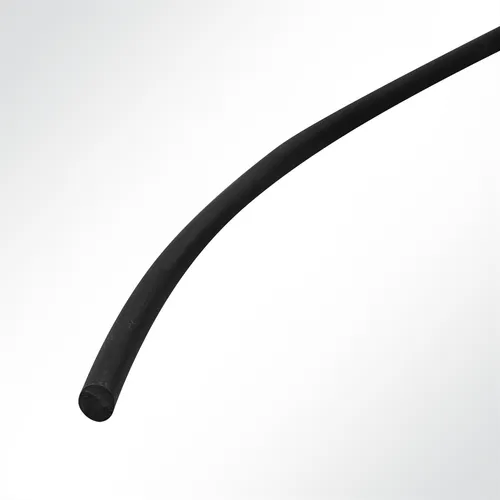 LYSEL Kedereinlage PVC-Einlage weich voll Ø 3mm schwarz 10 Meter