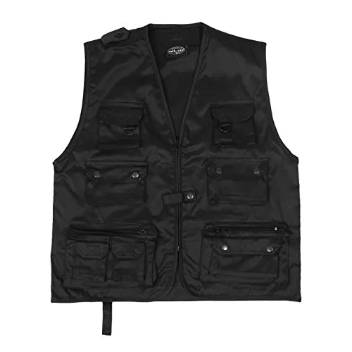 Mil-Tec Jagd-U Weste Schwarz XL von Mil-Tec