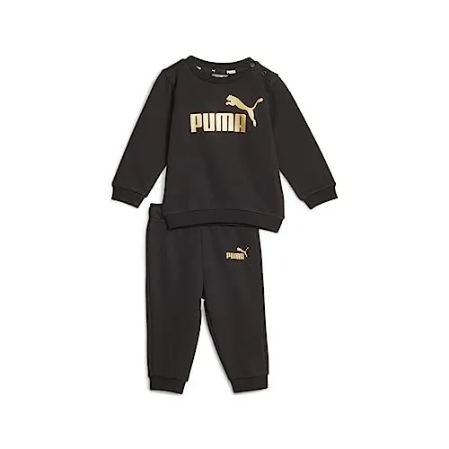 PUMA Baby Jogginganzug MINICATS ESS+ Crew Jogger 677881 in schwarz von PUMA