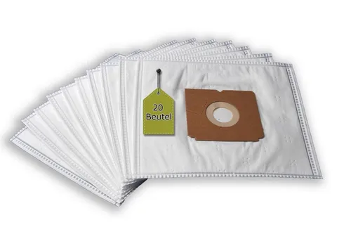eVendix Staubsaugerbeutel 20er Pack – kompatibel mit SWIRL A 06 - 20 mehrlagige Microvlies Staubsaugerbeutel für optimale Staubaufnahme und Hygiene im Haushalt, passend für SWIRL A 06. Hohe Filtration und langlebige Saugleistung garantieren saubere Luft.