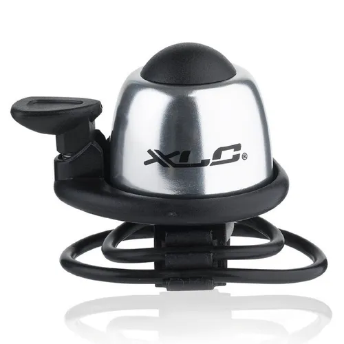 XLC Miniglocke DD-M07 silber  Ø 22,2 - 31,8mm Fahrrad Glocke