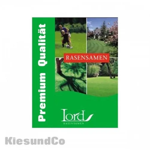 Lord Rasensamen Sport- und Spielplatzrasen 10 kg - Rasensamen für Sport- und Spielplätze, ideal für belastete Flächen und pflegeleicht, bildet schnell eine dichte, robuste Grasnarbe für Hausgärten und öffentliche Bereiche.