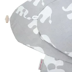 Bezug für Stillkissen Elefantenfamilie