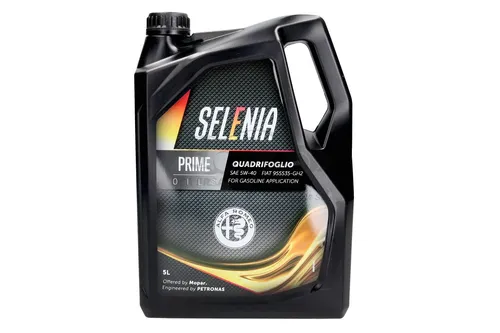 PETRONAS SELENIA QUADRIFOGLIO 5W-40 Motoröl für Alfa Romeo - Hochwertiges 5L Motoröl, speziell für Alfa Romeo und Fiat Fahrzeuge entwickelt, bietet exzellente Motorleistung und Schutz bei Ölwechsel und Inspektion.
