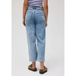 Street One Studio Mid Waist Wide Leg Jeans – Loose Fit in Hellblau