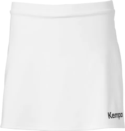 Kempa Mädchen Skort-200310001 Damen Skort, weiß, 140 - Trainingsbekleidung mit integriertem Innenhose, aus 100% Polyester, bietet Bewegungsfreiheit und Stil für aktive Mädchen.