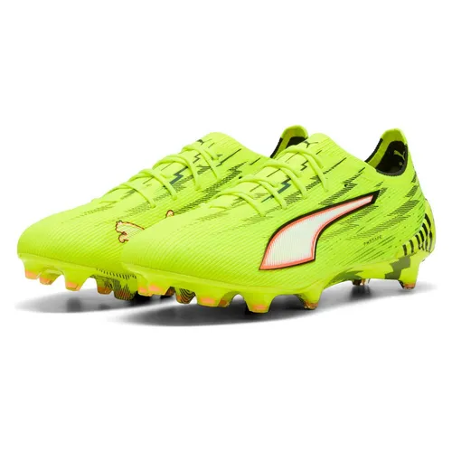 Puma ULTRA 6 ULTIMATE FG - gelb - Erlebe Höchstleistung mit dem Puma ULTRA 6! Der Fußballschuh überzeugt durch ein leichtes Obermaterial aus recycelten Materialien und ein innovatives Stollendesign für optimale Beschleunigung und Traktion auf festen Plätzen.