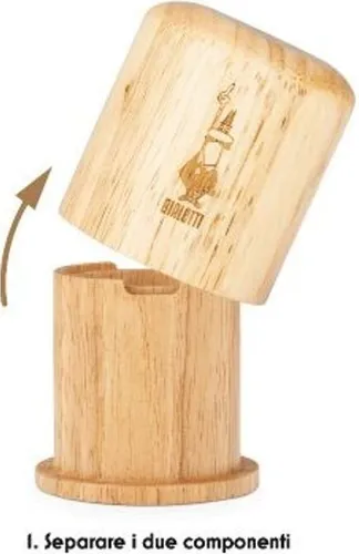 Bialetti Separa Capsule - Riciclo Acc In Legno Per Aprire E Separare Le Capsule Per Differenz.