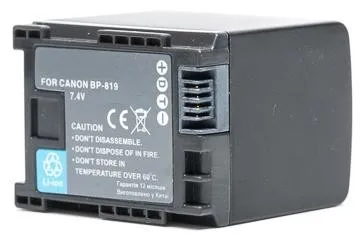 Austauschbatterie fur Canon BP-819, 2400mAh von Canon